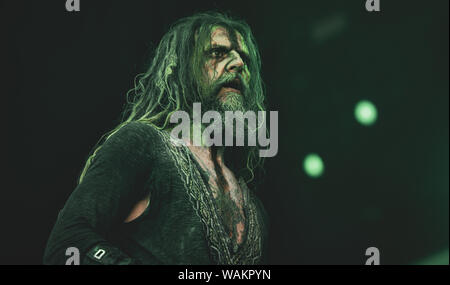 Copenhagen, Danimarca. 22nd, Giugno 2019. Il cantante e musicista Rob Zombie esegue un concerto dal vivo durante il danese heavy metal festival Copenhell 2019 a Copenaghen. (Photo credit: Gonzales foto - Nikolaj Bransholm). Foto Stock