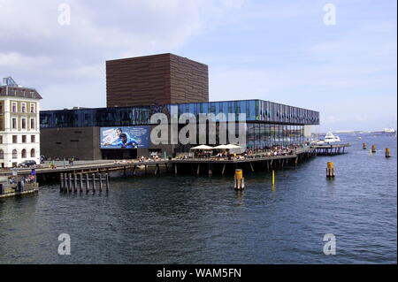 Copenhagen, Danimarca - 20 Luglio 2019: la Royal Danish Playhouse, Denmarks National Theatre edificio. Foto Stock