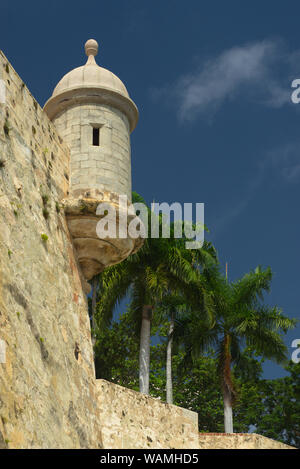 Garita en San Juan Foto Stock