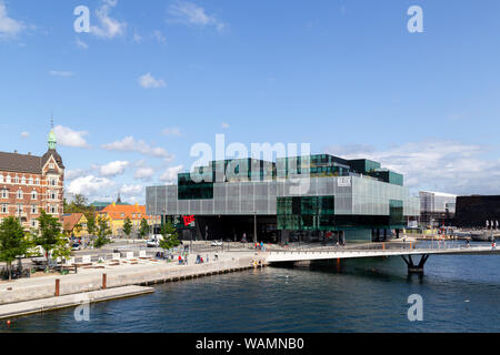 Architettura danese DAC del centro di Copenhagen, Danimarca Foto Stock