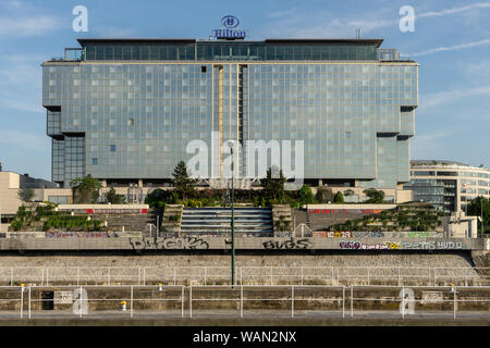 La vista sull'Hotel Hilton di Karlin (Foto CTK/Vaclav Zahorsky) Foto Stock