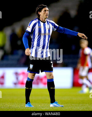 Sheffield mercoledì è Adam raggiungere in azione durante il cielo di scommessa match del campionato a Hillsborough, Sheffield. Foto Stock