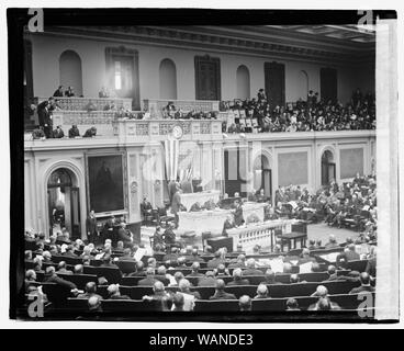 Conteggio voto elettorale 1921, 2/9/21 Foto Stock