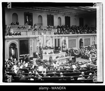 Conteggio voto elettorale 1921, 2/9/21 Foto Stock