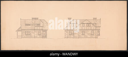 Paese di residenza (Idle ora) per William K. e Alva Vanderbilt, Oakdale, Long Island, New York] Foto Stock