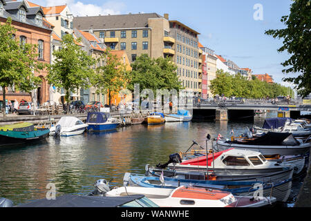 Christianshavn del distretto di Copenhagen, Danimarca Foto Stock