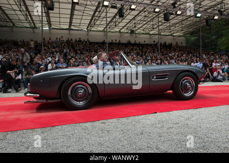 BMW 507 visto al Concourse d'Eleganza villa d'Este 2019 Foto Stock