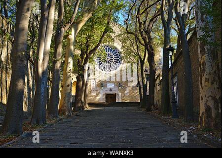 Cattedrale di San giusto Martire a Trieste Foto Stock