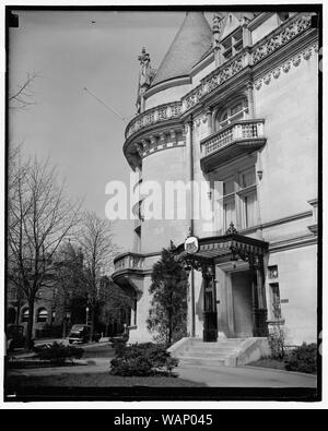 Legazione ceca. Washington, 17 marzo. La Cecoslovacchia legazione che il ministro Vladimir Hurban ha rifiutato di cedere all'Ambasciata tedesca di ieri. Il ministro Hurban ha annunciato oggi che egli ha informato il suo governo egli non riconosce il Presidente Hacha la capitolazione di fronte al Cancelliere Hitler come valida in quanto è incostituzionale, 3-17-39 Foto Stock