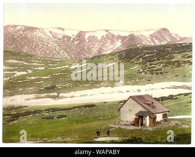 Dambokhaus di Monteneve, Bassa Austria, Austro-Hungary; stampa n. 16678.; fa parte di: viste dell'Impero Austro-ungarico nella stampa Photochrom collection.; titolo dalla Detroit Publishing Co., catalogo J-sezione estera, Detroit, Michigan. : Detroit Publishing Company, 1905. Foto Stock