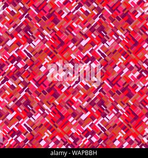 Senza cuciture diagonali variopinto mosaico di sfondo - astratto disegno vettoriale Illustrazione Vettoriale