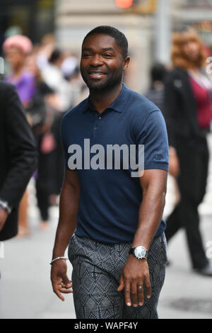 Costruire la serie di altoparlanti, New York, Stati Uniti d'America - 07 ago 2019 - David Oyelowo Foto Stock