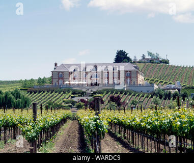 Domaine Carneros winery nel nord della Napa Valley, California Foto Stock