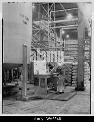 Dominio alcali & Chemical Co., Ltd., Beaunhois [ossia Beauharnois], Canada. Foto Stock