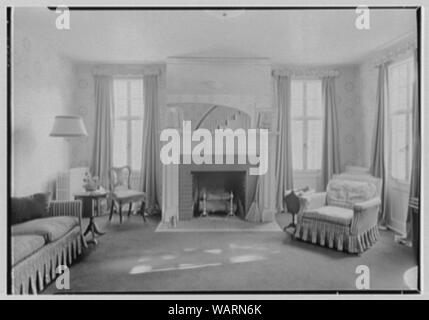 Il Dott. E. Hall Kline, residence su N. Broadway, Nyack, New York. Foto Stock