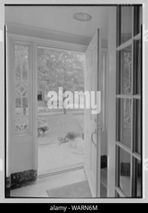 Il Dott. E. Hall Kline, residence su N. Broadway, Nyack, New York. Foto Stock