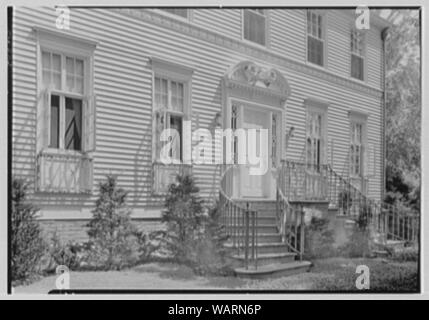 Il Dott. E. Hall Kline, residence su N. Broadway, Nyack, New York. Foto Stock
