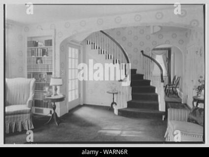 Il Dott. E. Hall Kline, residence su N. Broadway, Nyack, New York. Foto Stock