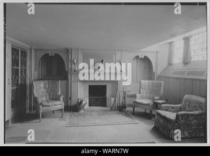 Il Dott. E. Hall Kline, residence su N. Broadway, Nyack, New York. Foto Stock