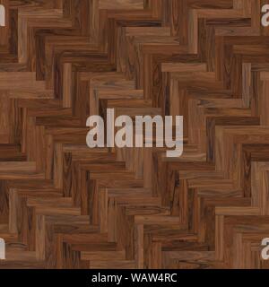 Parquet a spina di pesce in rovere naturale seamless texture del pavimento o sullo sfondo Foto Stock