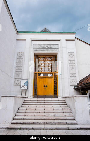 Gazi Husrev Beg della biblioteca Bascarsija, Sarajevo, Bosnia ed Erzegovina Foto Stock