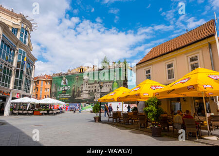 Korzo, Turalibegova, città vecchia, Tuzla, Bosnia Erzegovina Foto Stock