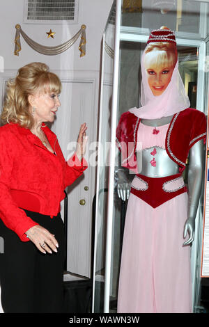 Agosto 21, 2019, Los Angeles, CA, Stati Uniti d'America: LOS ANGELES - agosto 21: Barbara Eden a Barbara Eden omaggio apertura mostra notte presso il Museo di Hollywood Museum, il 21 agosto 2019 a Los Angeles, CA (credito Immagine: © Kay Blake/ZUMA filo) Foto Stock