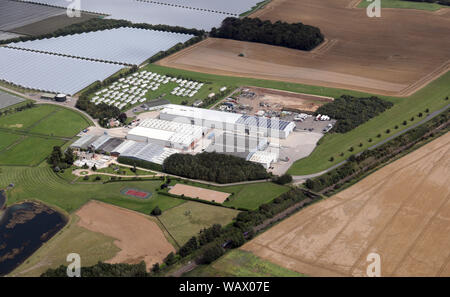 Vista aerea del Makins, Sturton Grange, Garforth, Leeds LS25 4DZ Foto Stock