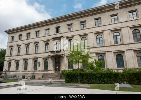 Il 'Braunes Haus' (casa marrone), HQ per la nazionale socialista tedesco Workers' Party (NSDAP), Monaco di Baviera, Germania. Foto Stock