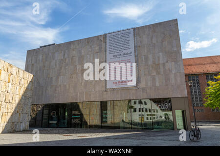 Il Jüdisches Museum di Monaco di Baviera (Museo ebraico di Monaco di Baviera), Sankt-Jakobs-Platz, Monaco di Baviera, Germania. Foto Stock