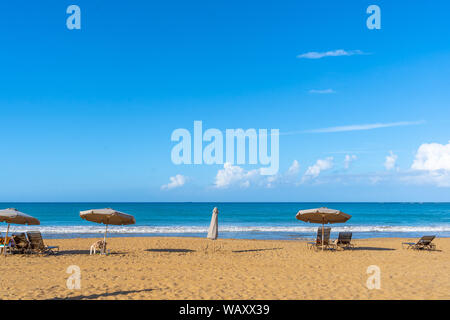 Spiaggia di Rio Grande, Porto Rico. Foto Stock