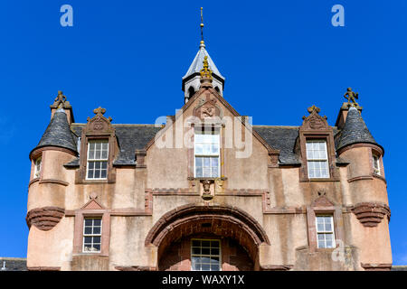 Il castello di Fyvie, Fyvie, Turiff, Scotland, Regno Unito Foto Stock