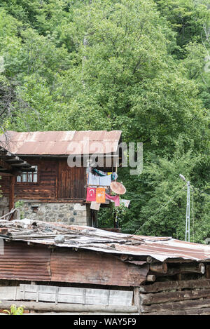 Case in Barhal, NE LA TURCHIA Foto Stock