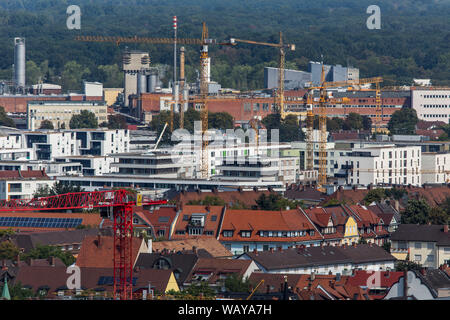 Friburgo in Breisgau, sviluppo residenziale, una scatola nuova station wagon, Foto Stock