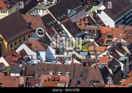 Friburgo in Breisgau, sviluppo residenziale, old town Foto Stock