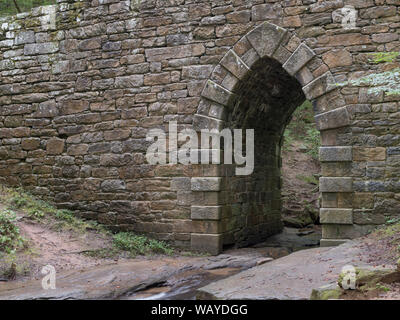 Poinsett ponte su poco spazio Creek. Il più antico ponte di Carolina del Sud. Costruito nel 1820 e chiamato con il nome di Joel Roberts Poinsett. Entro il Poinsett BRI Foto Stock