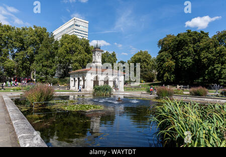 Giardini Italiani di Hyde Park Londra REGNO UNITO Foto Stock