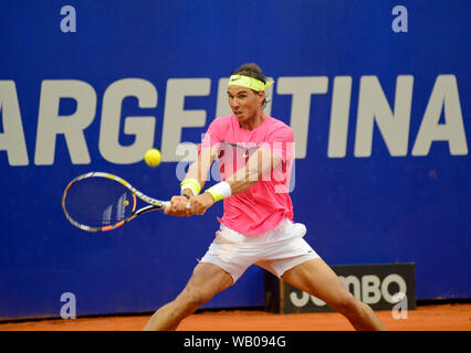 Rafael Nadal scritto shot Foto Stock