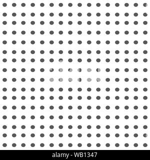 Seamless sfondo con piccola Polka Dot pattern. Polka Dot fabric. Retrò vettore sfondo o pattern. Casual elegante black polka dot texture su Illustrazione Vettoriale