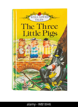 'Il Three Little Pigs' Coccinella prenota, Greater London, England, Regno Unito Foto Stock