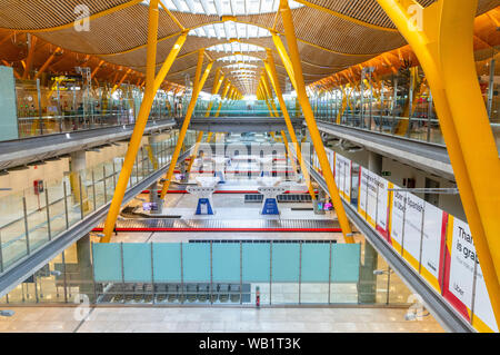 Madrid-Barajas Adolfo SUAREZ Aeroporto Madrid, Spagna, Sud ovest Europa Foto Stock