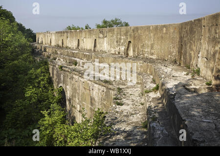 Fort n. 7 a Vladivostok. La Russia Foto Stock