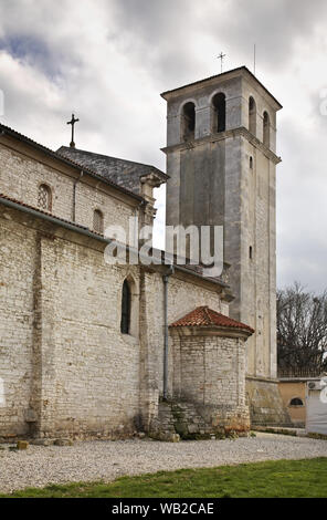 Cattedrale dell'Assunzione della Beata Vergine Maria a Pola. Croazia Foto Stock