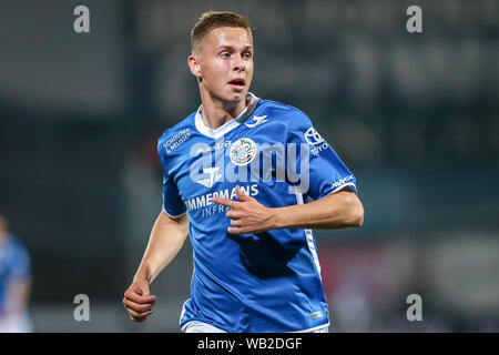 Den Bosch, Paesi Bassi. 23 Ago, 2019. DEN BOSCH, 23-08-2019, De Vliert, Keuken Kampioen Divisie, Den Bosch - Eindhoven, stagione 2019/2020, FC Den Bosch player Ringo Meerveld durante il match Den Bosch - Eindhoven Credito: Pro scatti/Alamy Live News Foto Stock