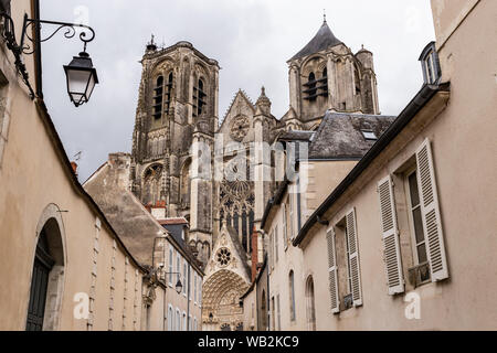 La cattedrale di Saint-Etienne di Bourges, Center-Val de Loire, Francia Foto Stock