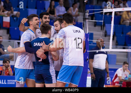 Felicita ARGENTINA durante la Lega delle Nazioni uomini - Polonia vs Argentina , Milano, Italia, 21 giu 2019, Pallavolo Pallavolo Intenationals Foto Stock