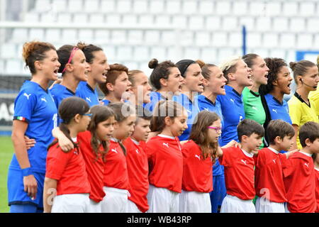 Italia durante Italia-svizzera donne, FERRARA, Italia, 29 maggio 2019, calcio squadra di calcio italiano Foto Stock