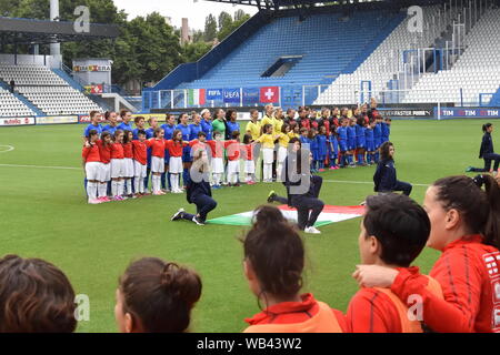 Italia durante Italia-svizzera donne, FERRARA, Italia, 29 maggio 2019, calcio squadra di calcio italiano Foto Stock