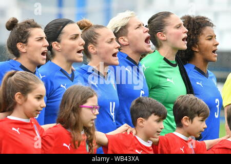 Italia durante Italia-svizzera donne, FERRARA, Italia, 29 maggio 2019, calcio squadra di calcio italiano Foto Stock