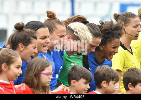 Italia durante Italia-svizzera donne, FERRARA, Italia, 29 maggio 2019, calcio squadra di calcio italiano Foto Stock
